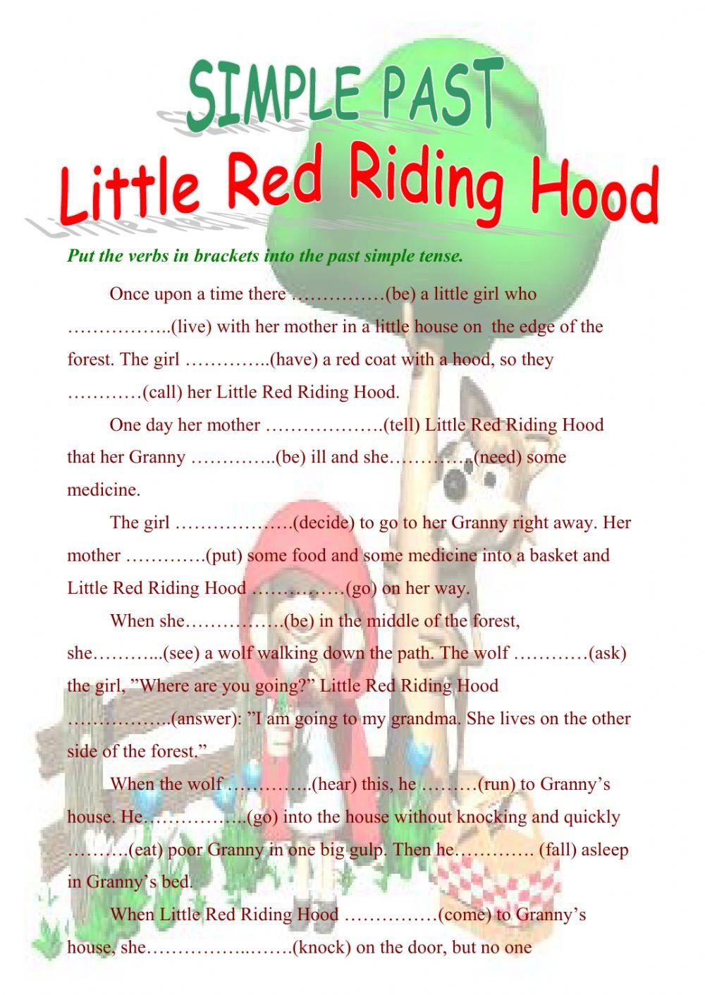 Little Red Riding Hood - Past Simple
