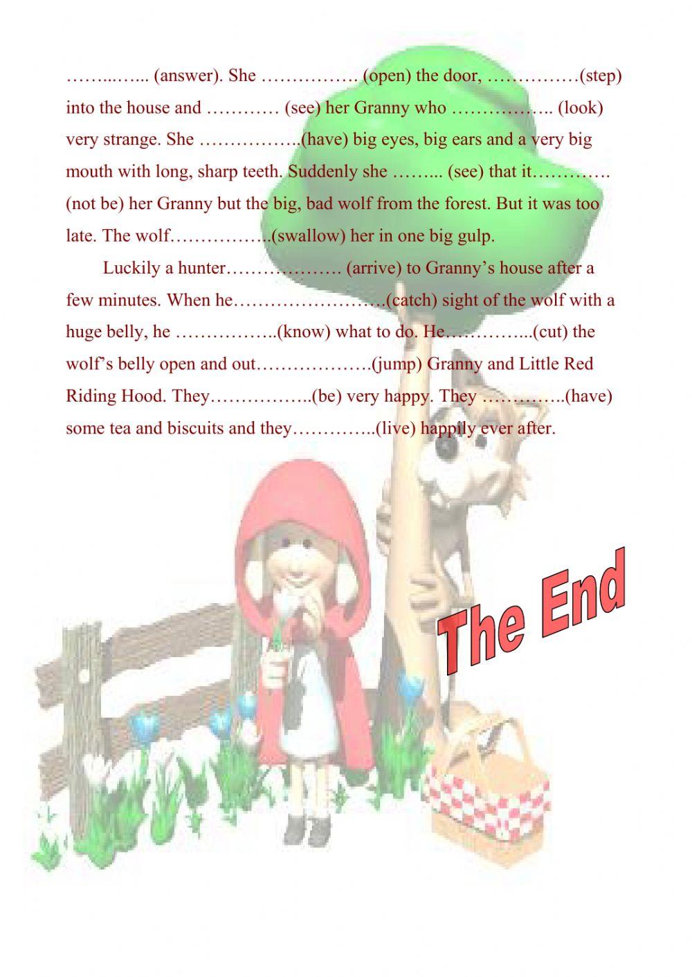 Little Red Riding Hood - Past Simple