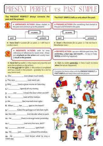 PAST SIMPLE or PRESENT PERFECT?