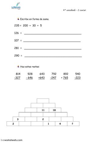 1) Matematicas 2º