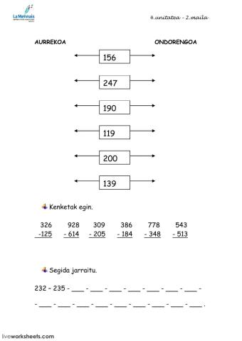 2) Matematikak 2