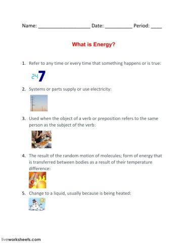 What is Energy?