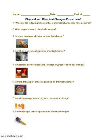 Physical and Chemical Changes-Properties-1