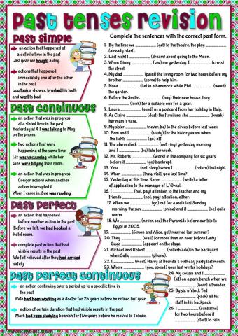 Past tenses revision