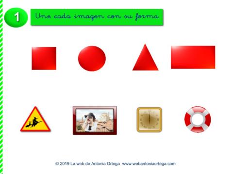 Unir formas con imagen