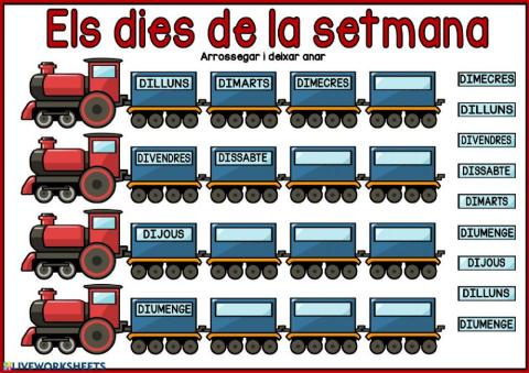 Els dies de la setmana