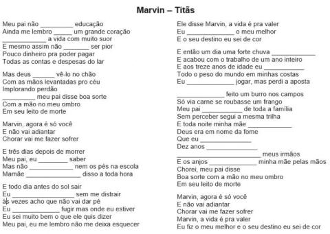 Marvin - Pretérito Imperfeito