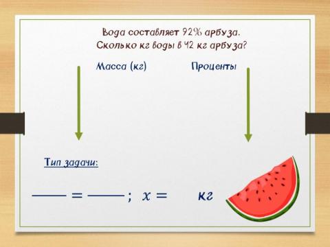 Задачи на пропорцию 2