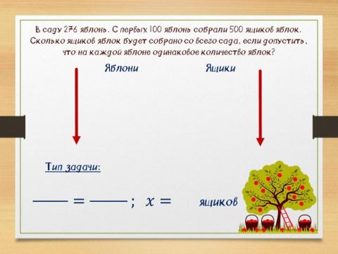 Задачи на пропорцию 5