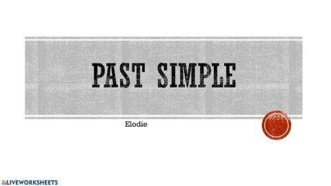 Past Simple