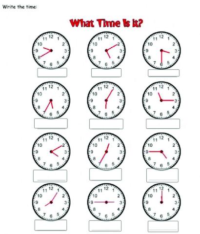 What time is it?