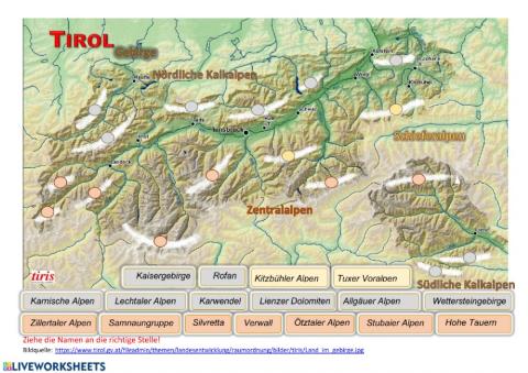 Tirol Gebirge