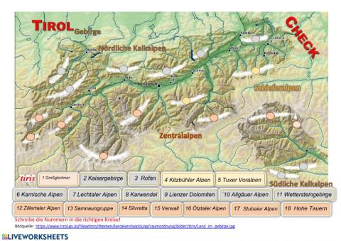 Tirol Gebirge