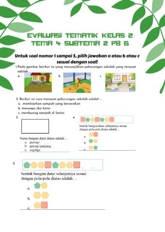 Evaluasi Kelas 2