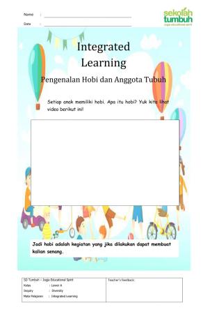 Pengenalan hobi dan anggota tubuh (a)