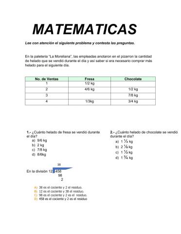 Matematicas