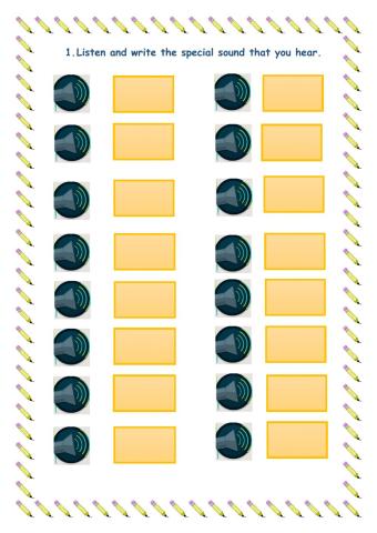 Special Sounds Chart 6