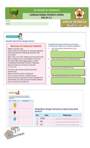 Lkpd bi tema 2 sub tema 3