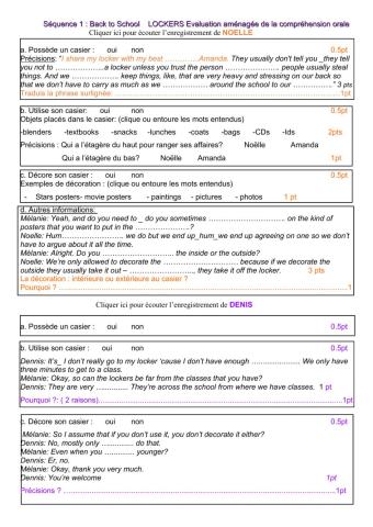 Evaluation CO aménagée