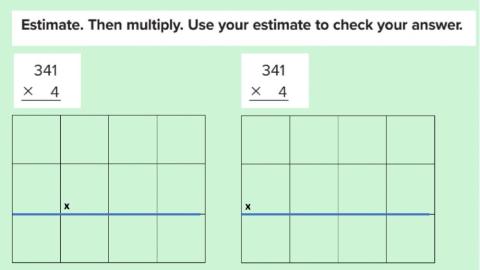 Multiply by one digit number