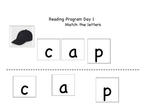 Match Letters (Cap)