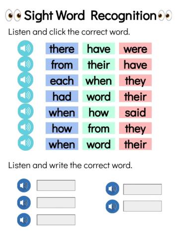 Sight Word