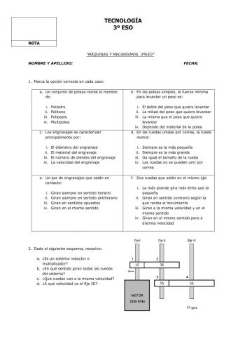 Transmisión del movimiento