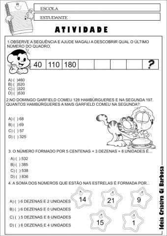 Raciocínio lógico matematico