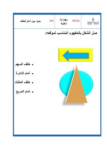 علاقات مكانية