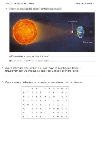 T.1 Sistema Solar