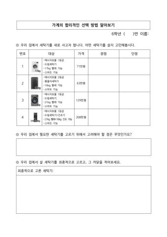 6-1-2-3-가계의 합리적인 선택 방법