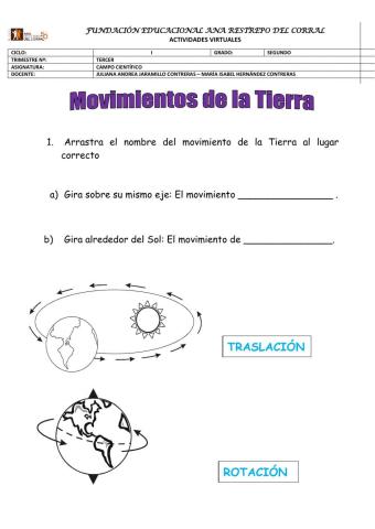 Movimientos de la Tierra