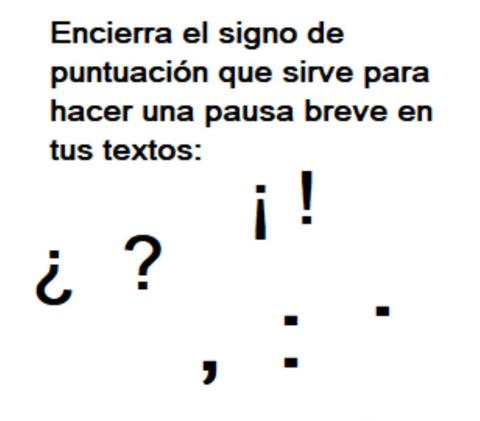 Signos de puntuación