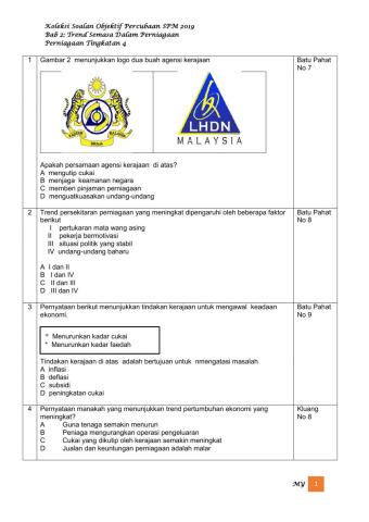 Koleksi Trial Objektif Bab 2