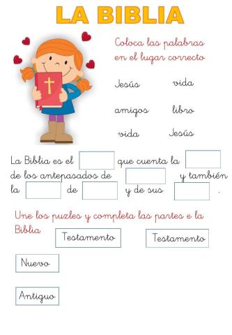 Biblia 1º primaria