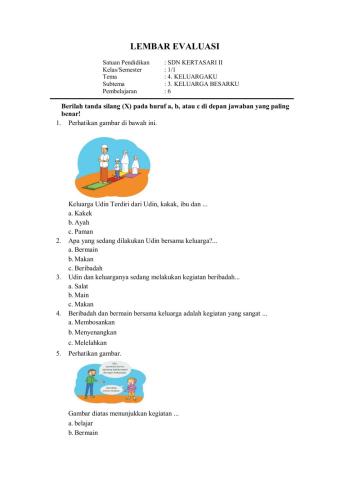 Evaluasi pembelajaran 6