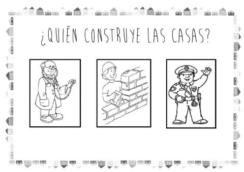 ¿Quién construye las casas?