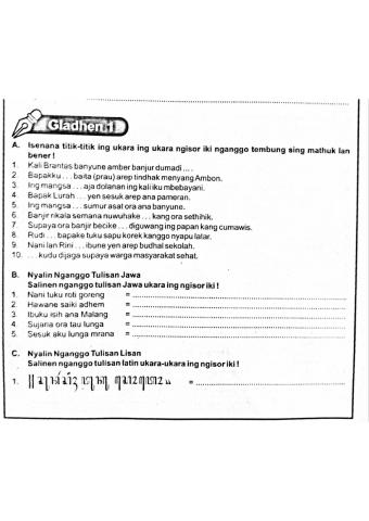 Tugas Bahasa jawa