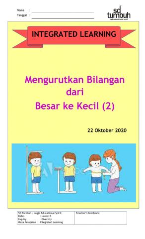 Mengurutkan Bilangan dari Besar Ke Kecil C (2)