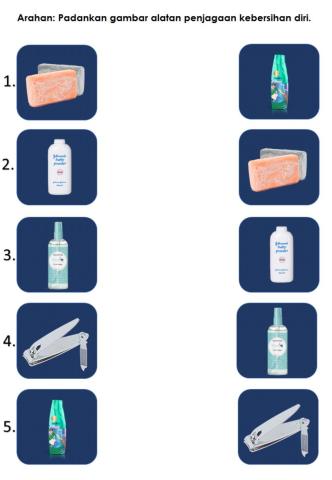 Padankan Alatan Penjagaan Kebersihan Diri