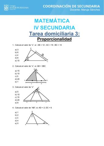 Proporcionalidad