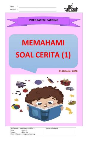 Memahami Soal Cerita 1C