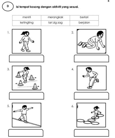 Latihan Pendidikan Jasmani Tahun 2