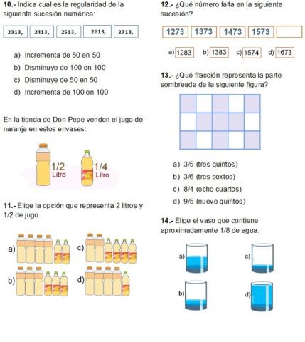 Diagnostico matematicas