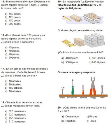 Diagnostico matematicas