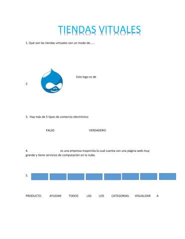 Tiendas Virtuales