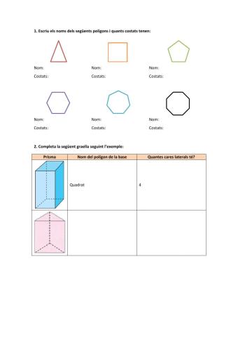 Polígons i prismes