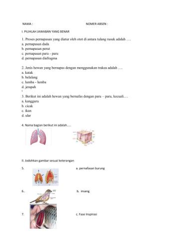 Soal kelas 5 tema 2