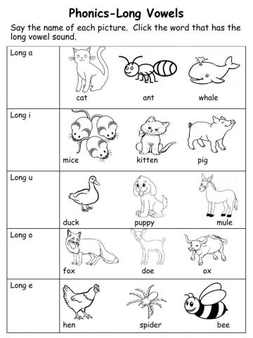 Long Vowels