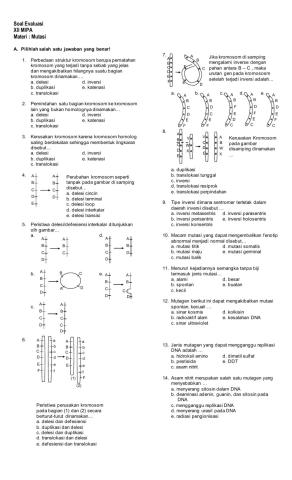 Tes Biologi